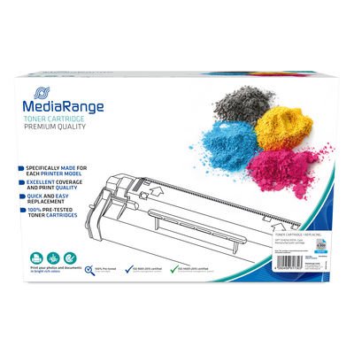 Mediarange Toner HP CE400A/507A Wiederaufbereitet Cyan