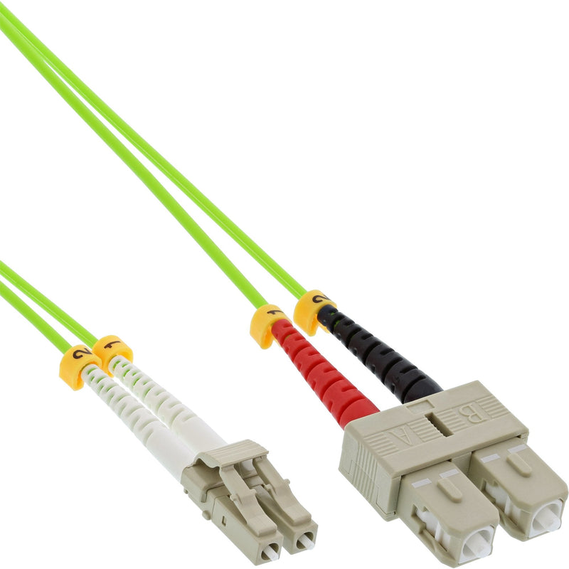 Inline Cable Dúplex Fibre Optic Lc/Sc 50/125?M OM5 1M