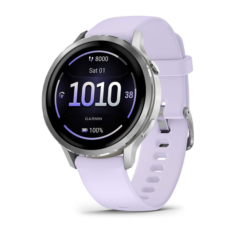 Garmin Smartwatch Venu 4 3,05CM (1.2) Amoled 41MM Digital 390 X 390 Pixels Screen Touchscreen Silver Wi-Fi GPS
