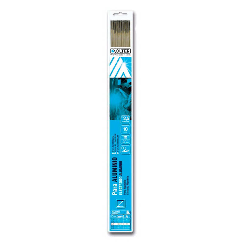 Electrodo Aluminium Ø2,5MM (blíster 10 Unid.) Solter