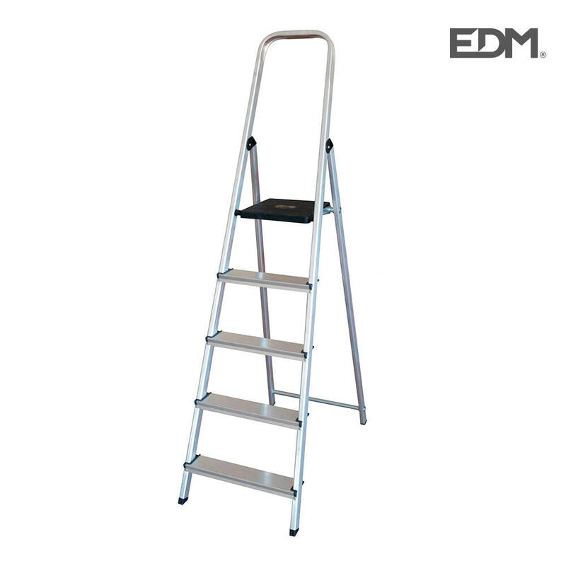 EDM Ladder Domestica Aluminium 5 Peldaños