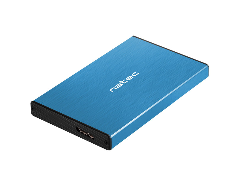 Natec External Enclosure Rhino Go 2,5'' Sata, USB 3.0, Blue