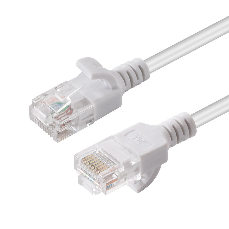 Microconnect V-UTP602W-SLIM Network Cable White 2M CAT.6 U/UTP [UTP]