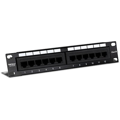 Trendnet TC-P12C6 Patch Panel