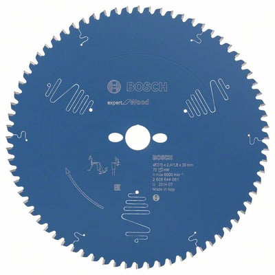 Bosch Hoja Saw Circular Professional Expert Wood Ø 315MM, Diámetro 72Z 30MM, Sierras Tronzadoras And Ingle — image 1