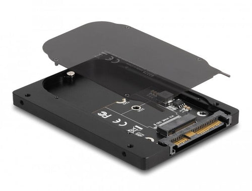 Delock 63379 Convertidor 2.5 U.2 SFF-8639A Slot M NVMe M.2 - 7MM Height — image 1