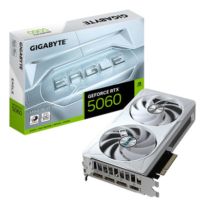 Gigabyte Graphics Card Rtx 5060 Eagle Ice 8GB — image 1