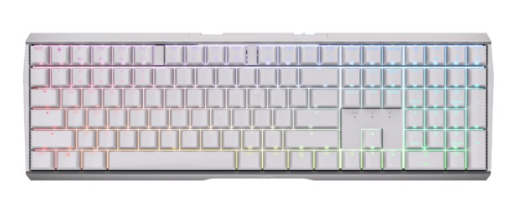 Cherry Mx 3.0S Wireless, Keyboard Gaming White Disposición de, Cherry MX2A Network G80-3872LJBDE-0