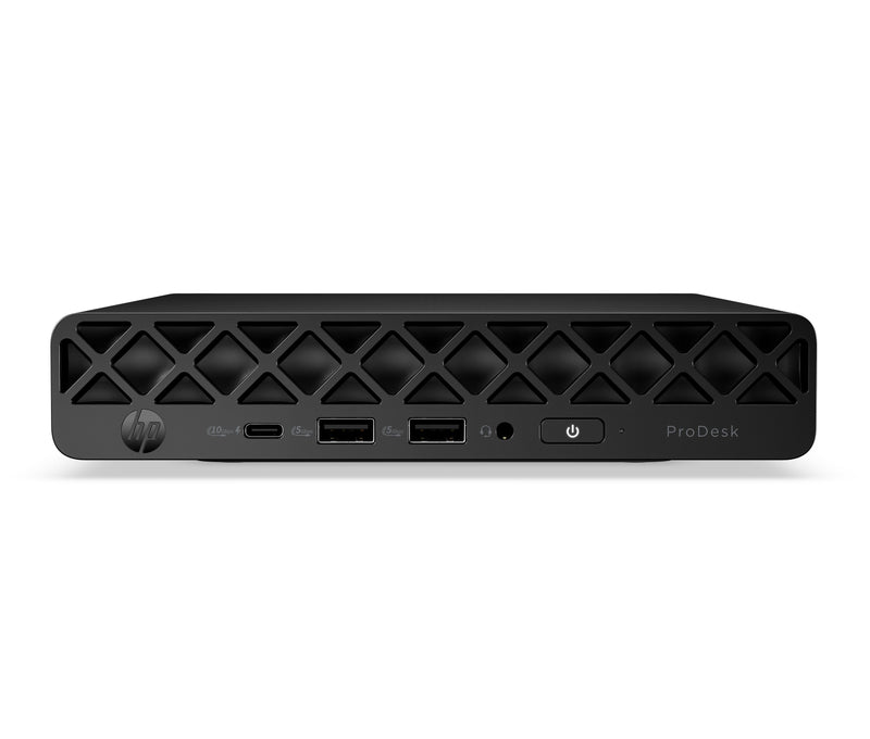 HP Prodesk 2 G2I Mini Core 3 304 8GB SSD 512GB NVMe Intel Graphics Gigabit Ethernet Ieee 802.11AX (Wi-Fi 6) Bl