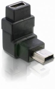Delock Adapter Usb-b Mini 5PIN Male/Female 90°ANGULAR — image 1