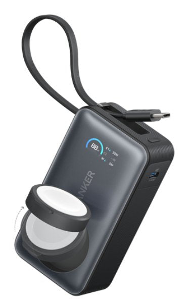Anker Maggo Powerbank 10.000MAH 35W Fuer Iphone And Apple Watch Incl. 30W USB-C Cable And Zertifizierten 5W Wa — image 1