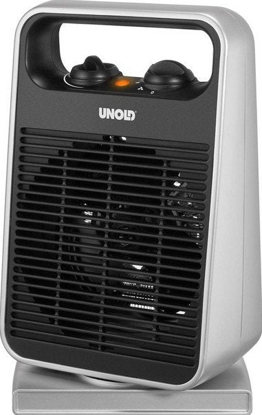 Unold Calentador Eléctrico 86116 Negro Plata 2000W