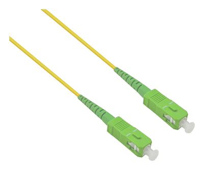 Helos Lwl Network Cable OS2 Simplex 2,0MM Sc/Apc-sc-apc 9/125?M Yellow 5M Lszh — image 1