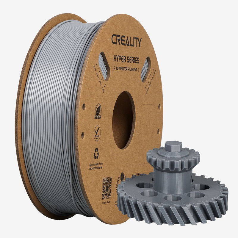 Creality Filamento Hyper Abs 3D Grey 1KG, 1,75MM, Roll 3301020041