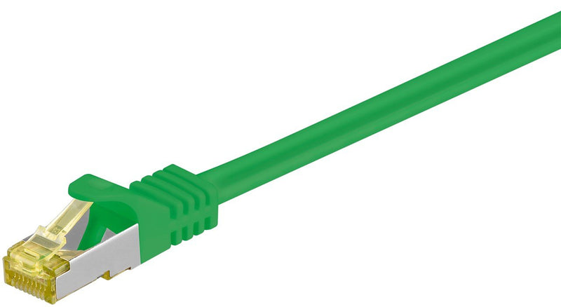 Goobay RJ-45 CAT.7 2M Network Cable S/FTP (s-STP) Green