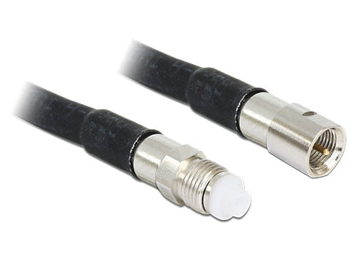 Delock 88668 Antenna Cable Fme Jack Fme Plug LMR195 5M — image 1