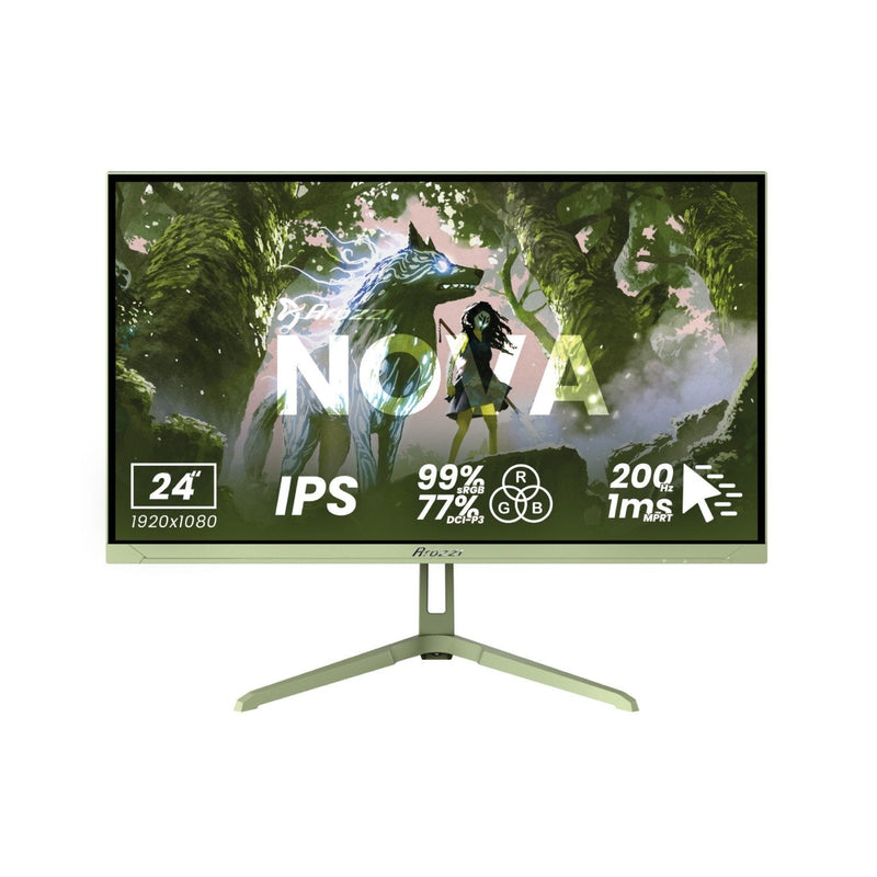 Arozzi Monitor Nova 24 23.8 1920 X 1080 Pixels Full HD LED Green