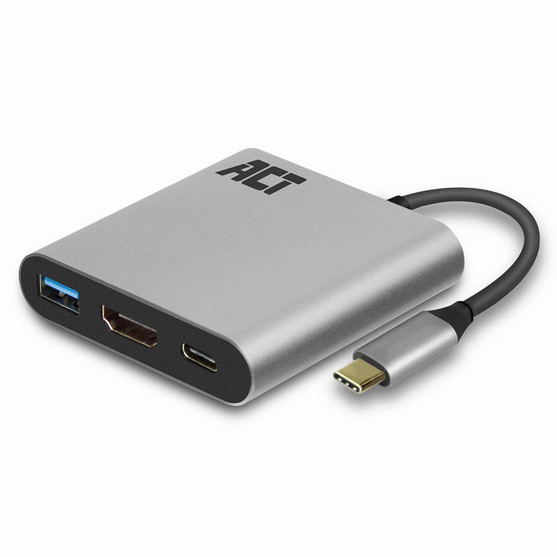 Act Connectivity Adapter USB C a HDMI USB a USB C Pd