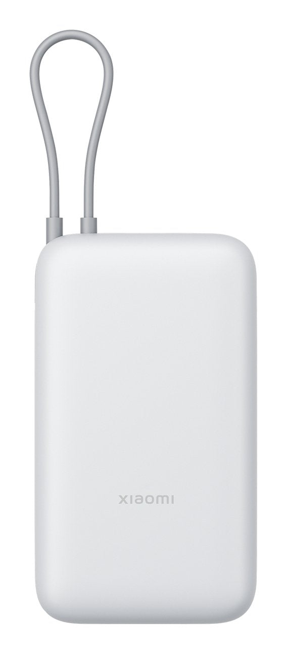 Xiaomi Power Bank 20000MAH 22.5W With Integrated Type-c Cable Light Gray Eu BHR9738GL