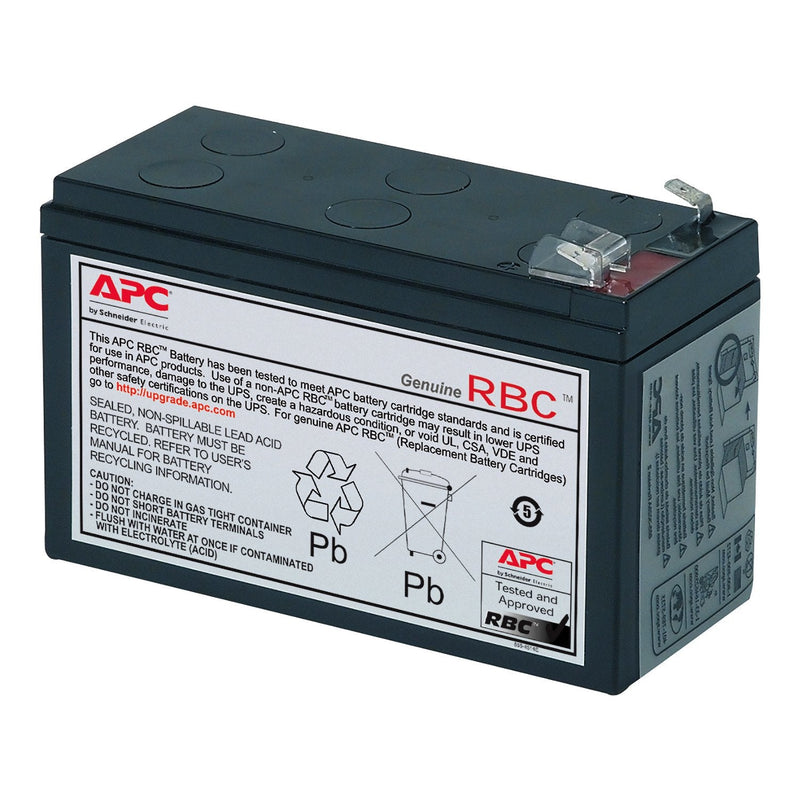 Apc Replacement Battery 2 Battery Acido Plomo P/N: BE500TW, BE550-CP, BK250B, BK280B, BK400B, BK500-CH, BP280,