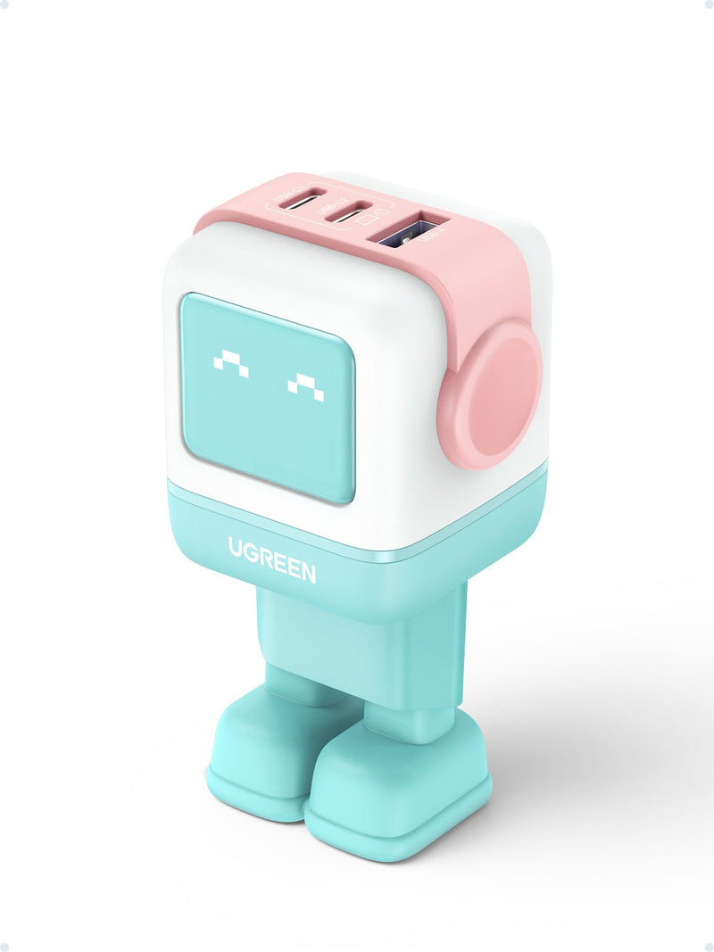 UGREEN Charger USB-A + 2*USB-C 65W GaN Fast