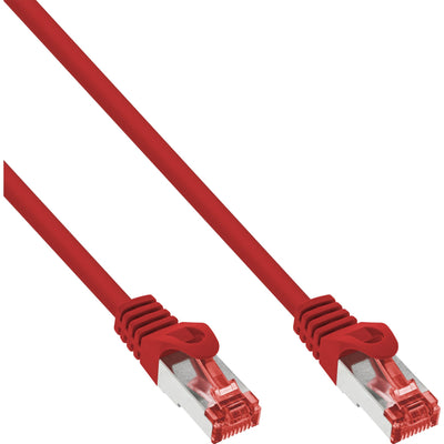 Inline Network Cable S/FTP Pimf CAT.6 250MHZ Pvc Cca Red 5M — image 1