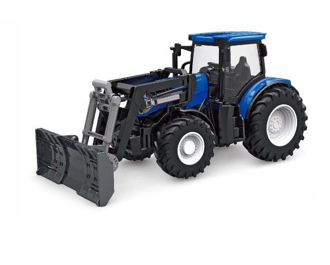 Amewi Rc Traktor With Räum-schiebeschild Liion 500MAH Blue/6+