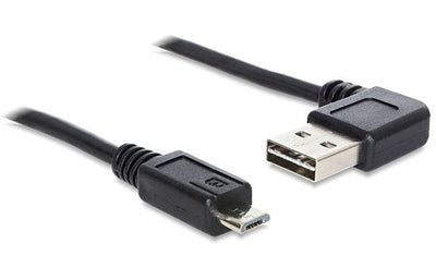 Delock Cable Easy-USB 2.0-A Male Angled a USB 2.0 Micro-b 2M — image 1