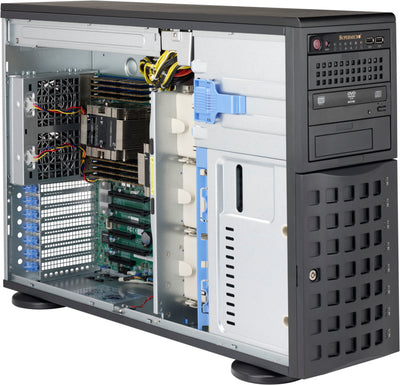Supermicro CSE-745BAC-R1K23B-SQ Housing Computer Full Tower Black 1230W — image 1