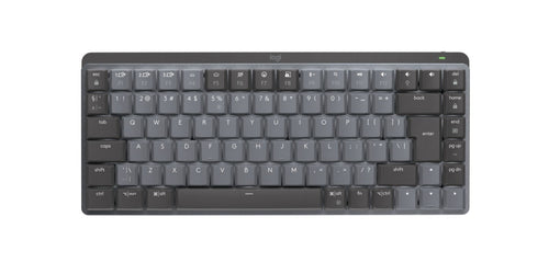Logitech Mx Mechanical Mini Keyboard Office RF Wireless + Bluetooth QWERTY Internacional Ee.uu. Graphite — image 1