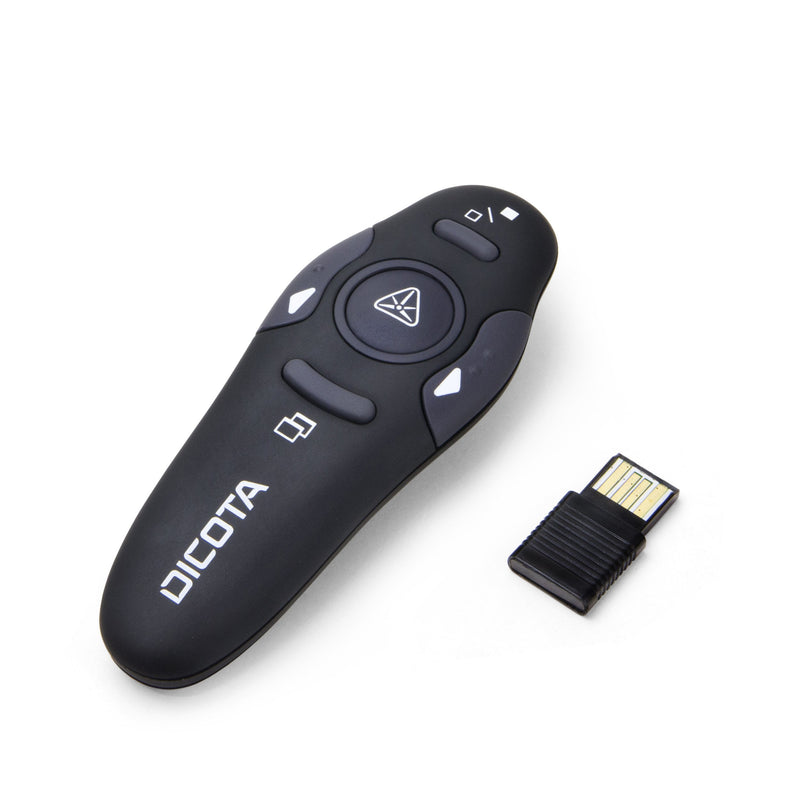 Dicota Pin Point Apuntador Inalámbricos RF Black