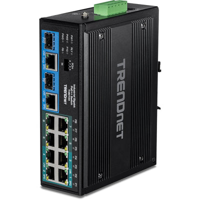 Trendnet TI-BG104 Switch No Administrado Gigabit Ethernet (10/100/1000) Energía Sobre Ethernet (PoE) Black — image 1