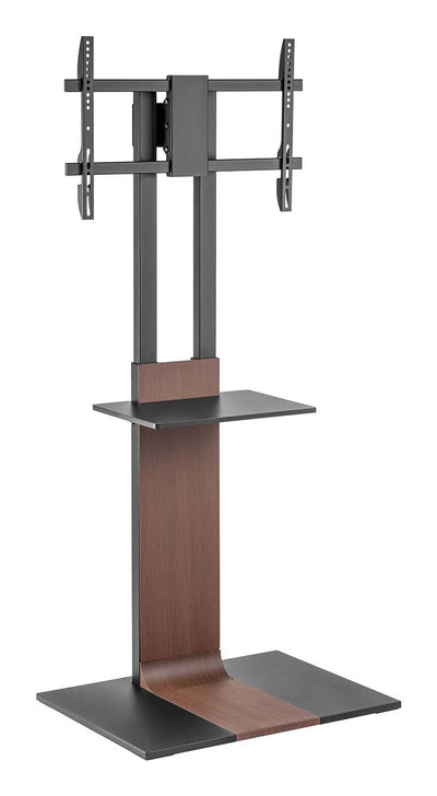 Aisens Stand Floor With Tray Dvd Monitor/TV 50KG 37-86, Negro-marron — image 1