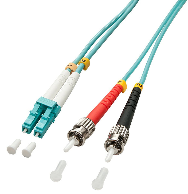 Lindy Cable Dúplex Fibre Optic Lc/St OM3 2M 50/125ÆM Multimode