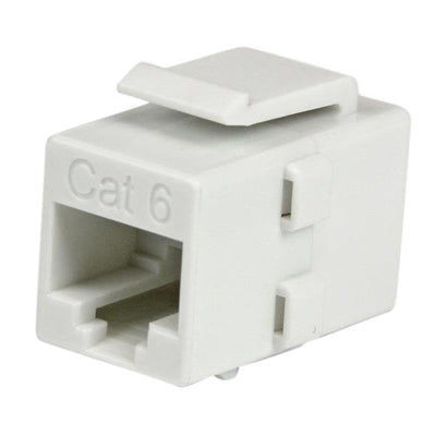 StarTech Acoplador Keystone Ethernet CAT.6 RJ45 H/H C6KEYCOUPLWH — image 1