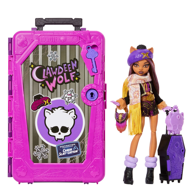 Muñeca Clawdeen Wolf And Cabinet Skulltimate Secrets Monster High
