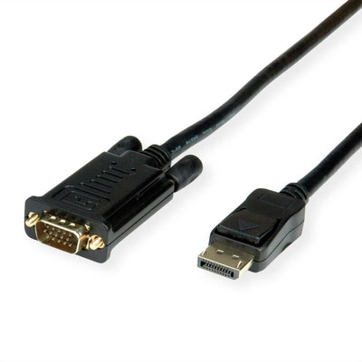 Value Cable DisplayPort-VGA, DP St - VGA St, Black 5M — image 1