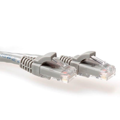 Grey 15 Meter U UTP CAT.6 Patch Cable Snagless With RJ45 Connectors — image 1