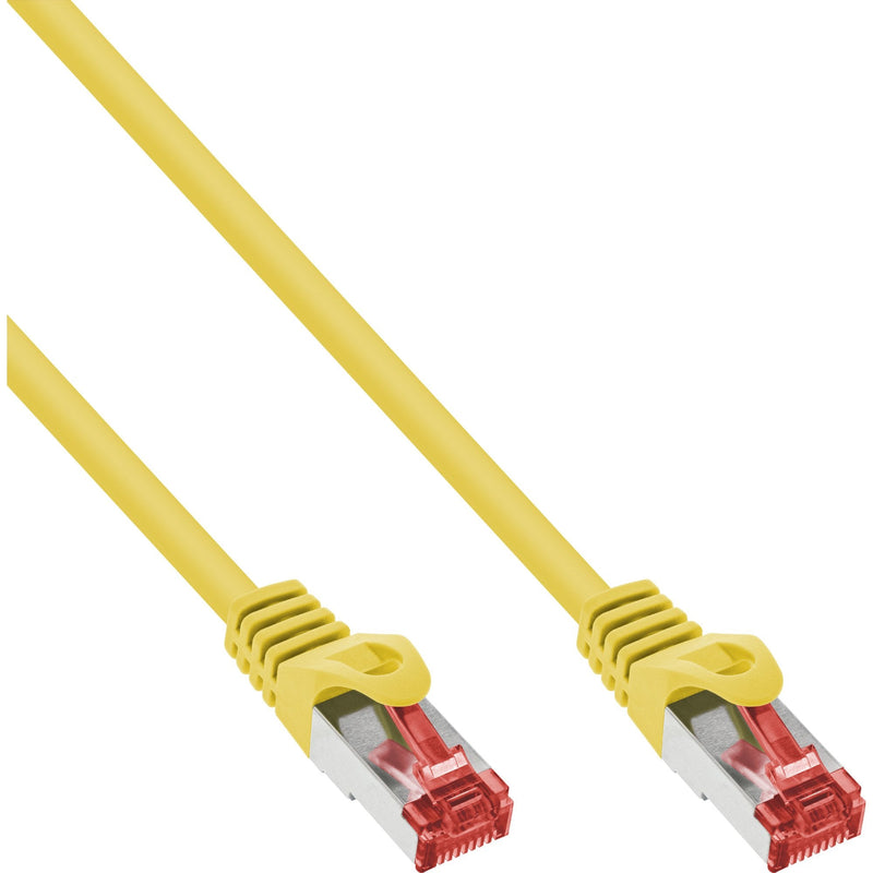 Inline® Network Cable S/FTP Pimf CAT.6 250MHZ Pvc Cca Yellow 0.3M