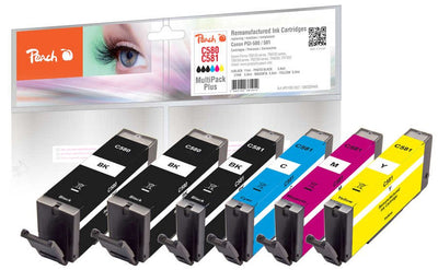 Peach Ink Compatible Canon PGI-580/CLI-581 Multiplus, Fw 320448 — image 1