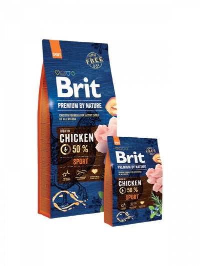 Brit Alimento Seco Perros Premium By Nature Sport Chicken 15KG — image 1