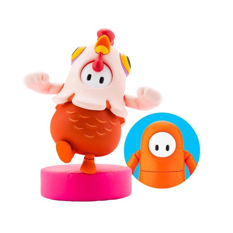 Kotobukiya Figura Fall Guys Ultimate Knockout 1 20 Estrella Cine Leather Pollo Pack 01