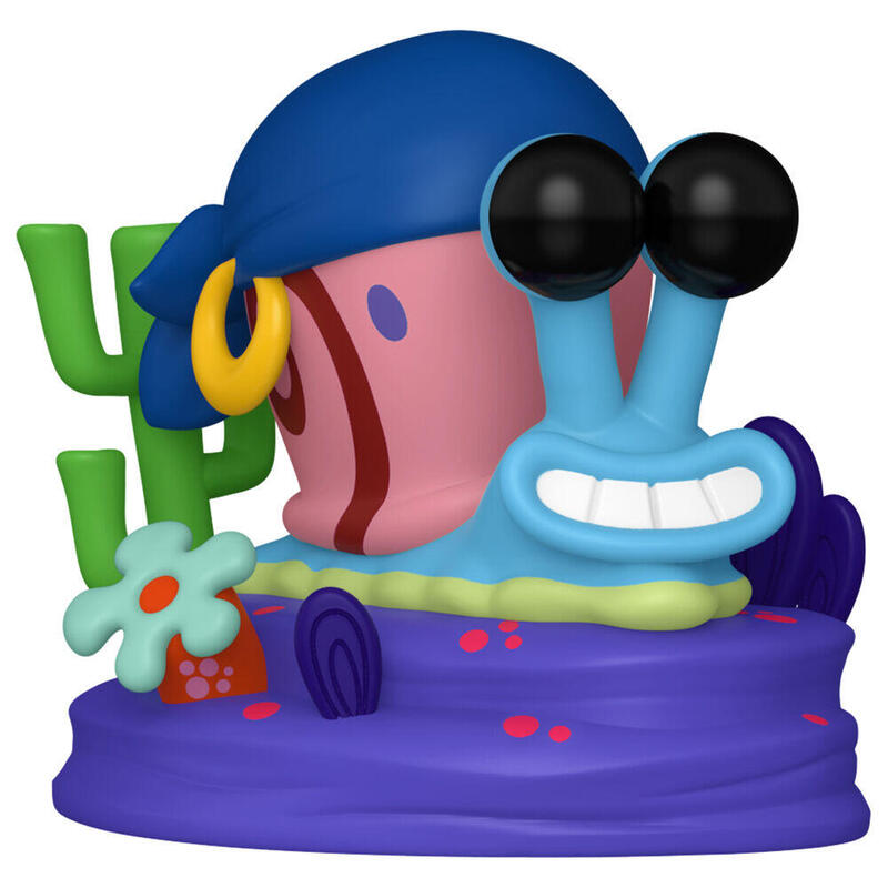 Figura Pop Bob Esponja Nuevo Aventura Pirata Gary