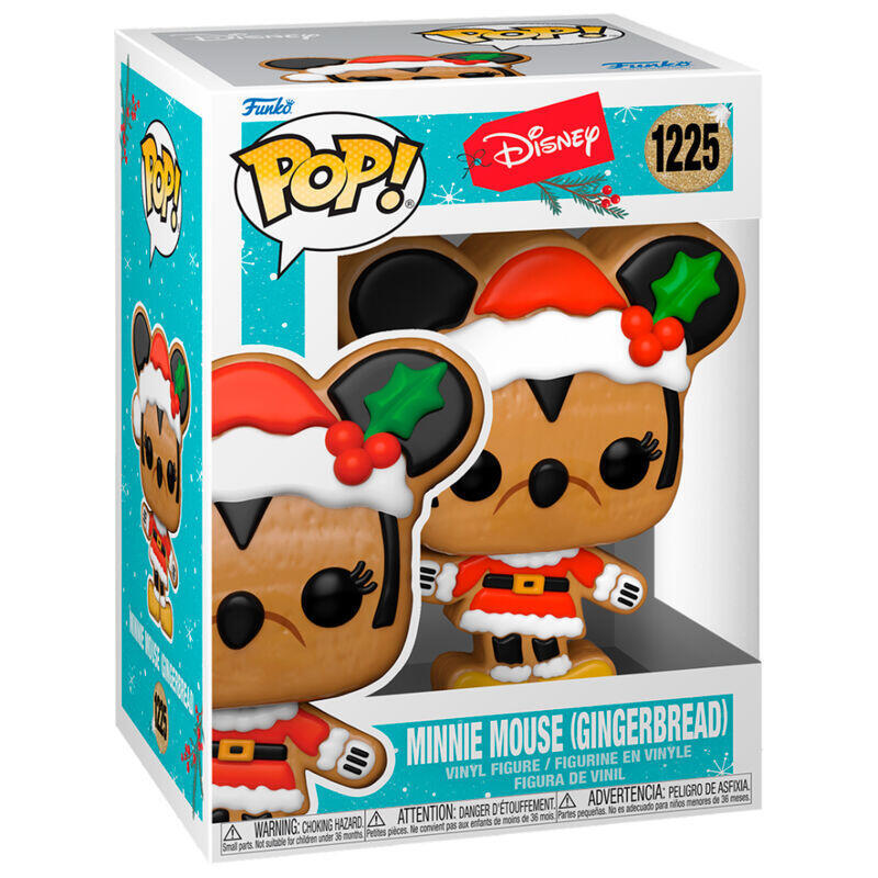 Figura Pop Disney Holiday Minnie Ratón Gingerbread