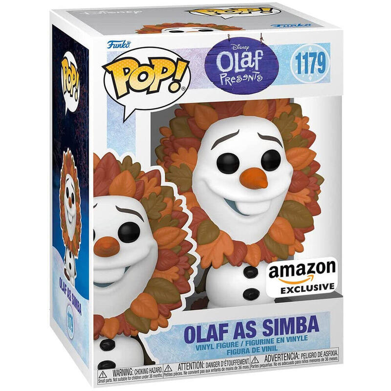 Figure Pop Disney Olaf Present Olaf As Simba Exclusive