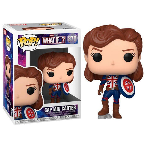 Figure Pop Marvel What If Captain Carter — image 1