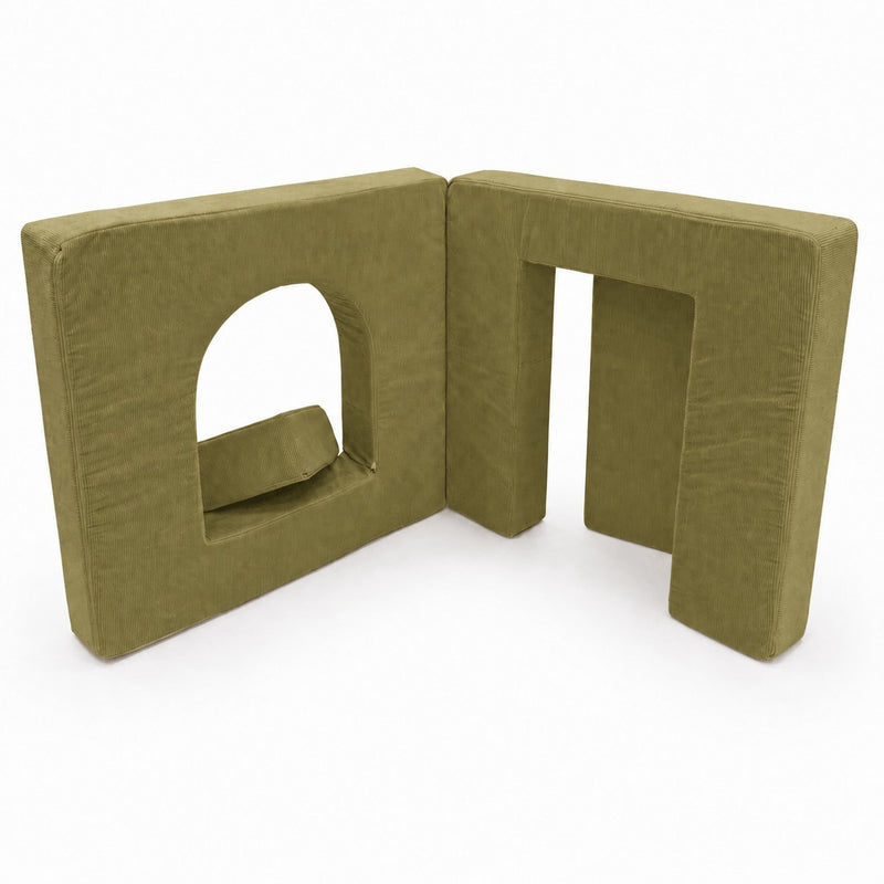 Soft Play Set for Toddlers, 4 Elements - Lime