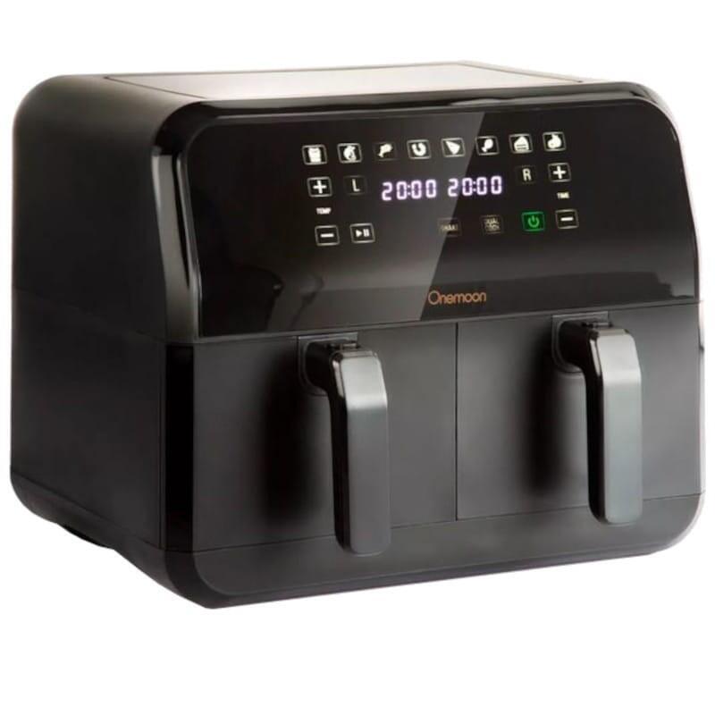 Fryer Without Oil Onemoon D8 Double Basket 4L + 4L Black