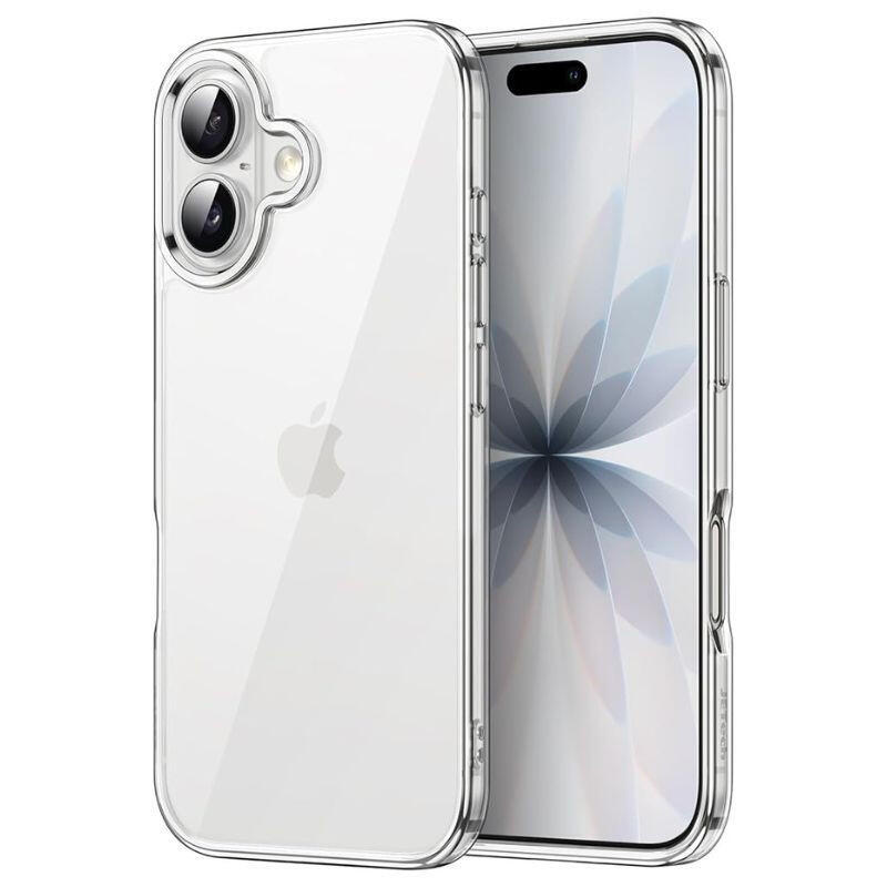 Case Antigolpes Premium Iphone 17 Acrílico Anti-amarillo Transparent