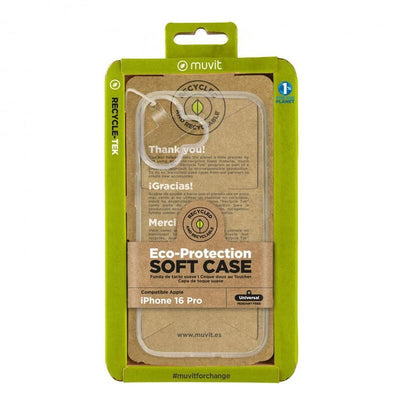 Muvit Case Recycletek Apple Iphone 16 Transparent — image 1